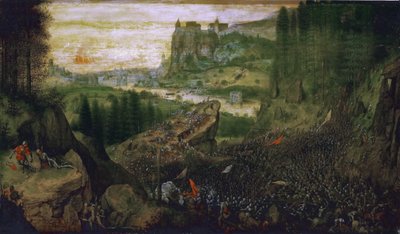Il suicidio di Saul da Pieter Bruegel the Elder